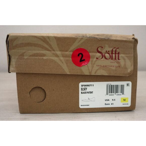 Sofft SF0090711 Women's Sz 9.5M Black Patent Leather Elsey Flats - Picture 12 of 12